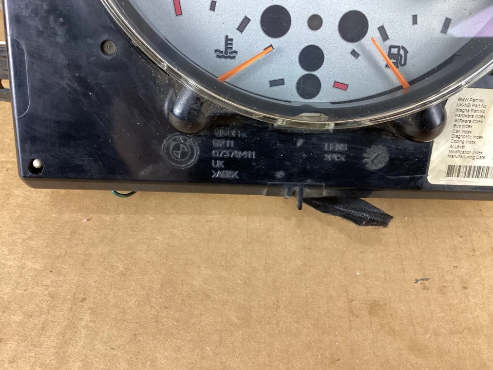 2002 - 2008 迷你 Cooper 速度计仪表组 — 第 3/4 张图片