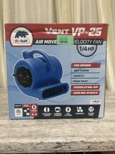 B-Air VP-25 Air Mover Fan | Carpet Dryer, Floor Dryer, Restoration, 1/4 HP