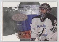 2003 In the Game-Used Signature Series Jersey Silver /70 Nikolai Khabibulin 7ez