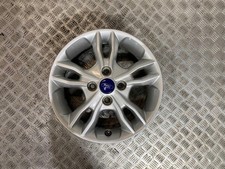 08-17 FORD FIESTA MK7 15" INCH 4 STUD 10 SPOKE ALLOY WHEEL 6JX15H2