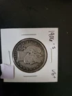 1906-S Barber Quarter 25C Silver Business Strike Circulated Uncertified