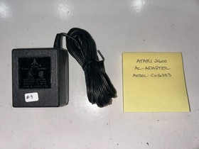 Genuine Atari 2600 AC Adapter / Power Supply 9V C016353 Cleaned and Tested!