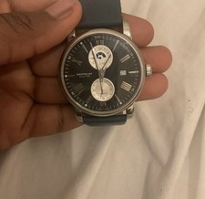 Mont Blanc timeless nightwalker dual time 114858 42mm RPR£3,528 with receipts 