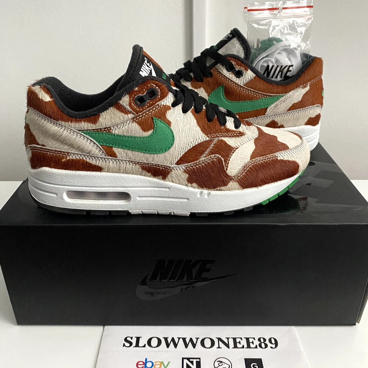 Werkwijze Wreedheid avond RARE ATMOS x NIKE AIR MAX 1 DLX Animal Pack 3.0 Giraffe Sz 6 AQ0928-902  Japan | eBay