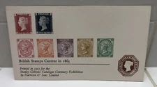 Stanley Gibbons “British Stamps Current in 1865” Souvenir Card