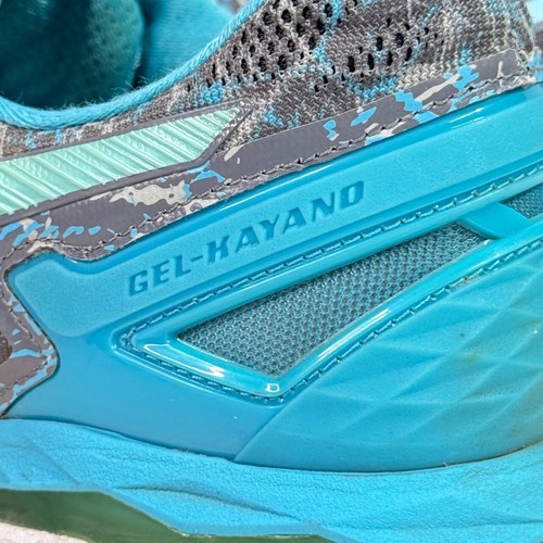 Asics Gel Kayano 23 Damen Laufschuhe Grau Blau Sneaker T6A5N - Bild 6 von 23