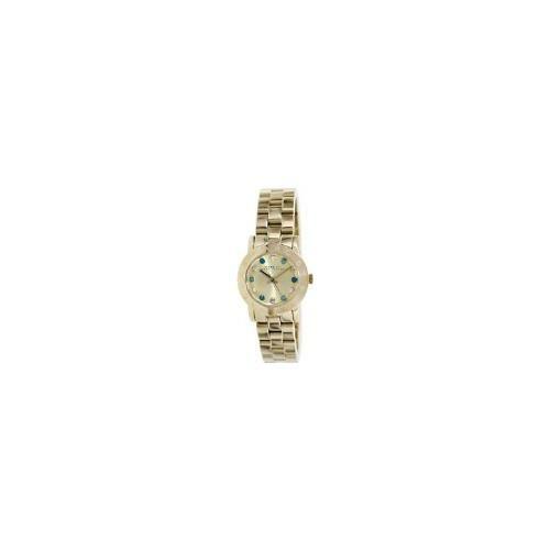 Marc Jacobs Amy Dexter Gold Dial SS Quartz Ladies Watch MBM3218 - Picture 2 of 11