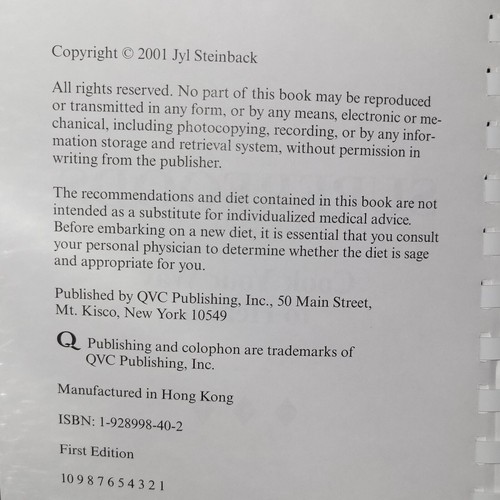 Superfoods: Cook Your Way to Health ~ Jyl Steinback ~ Paperback ~ 2000 VG - Picture 2 of 3