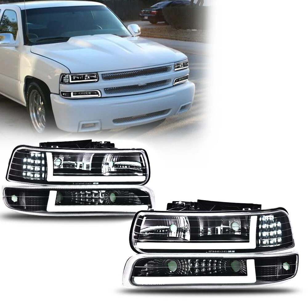 2001 chevy silverado led headlights deals