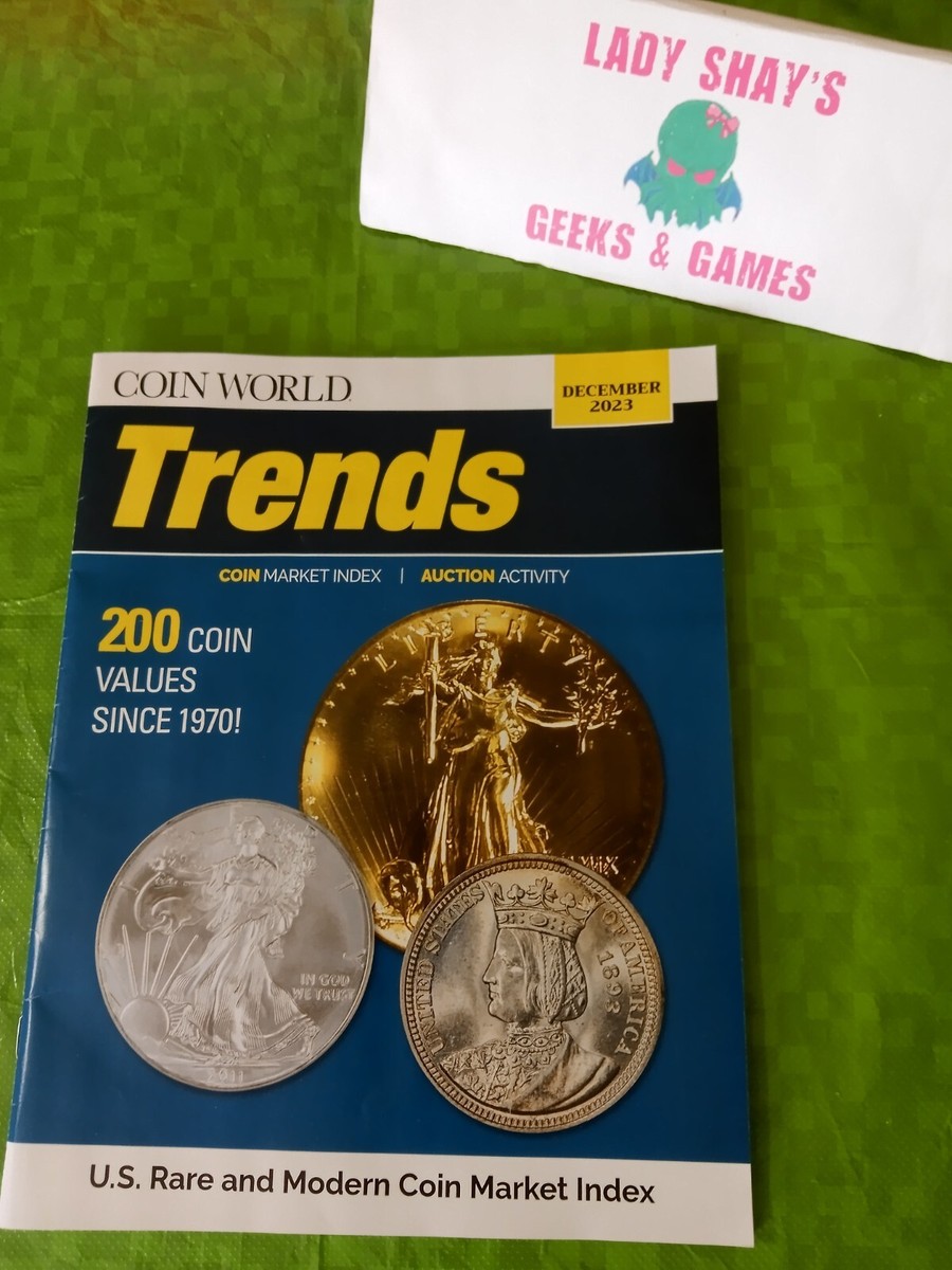 COIN WORLD Magazine TRENDS December 2023 - 200 Values Since 1970 | eBay