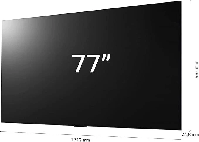 TV LG 77" OLED77G36LA OLED 4K UHD α9 GEN 6 SMART WIFI HDR10 USB HDMI NO 8K NO 3D - Immagine 4 di 4