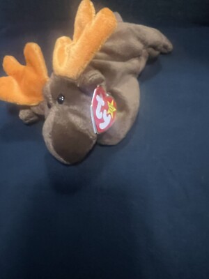TY Beanie Baby Chocolate the Moose