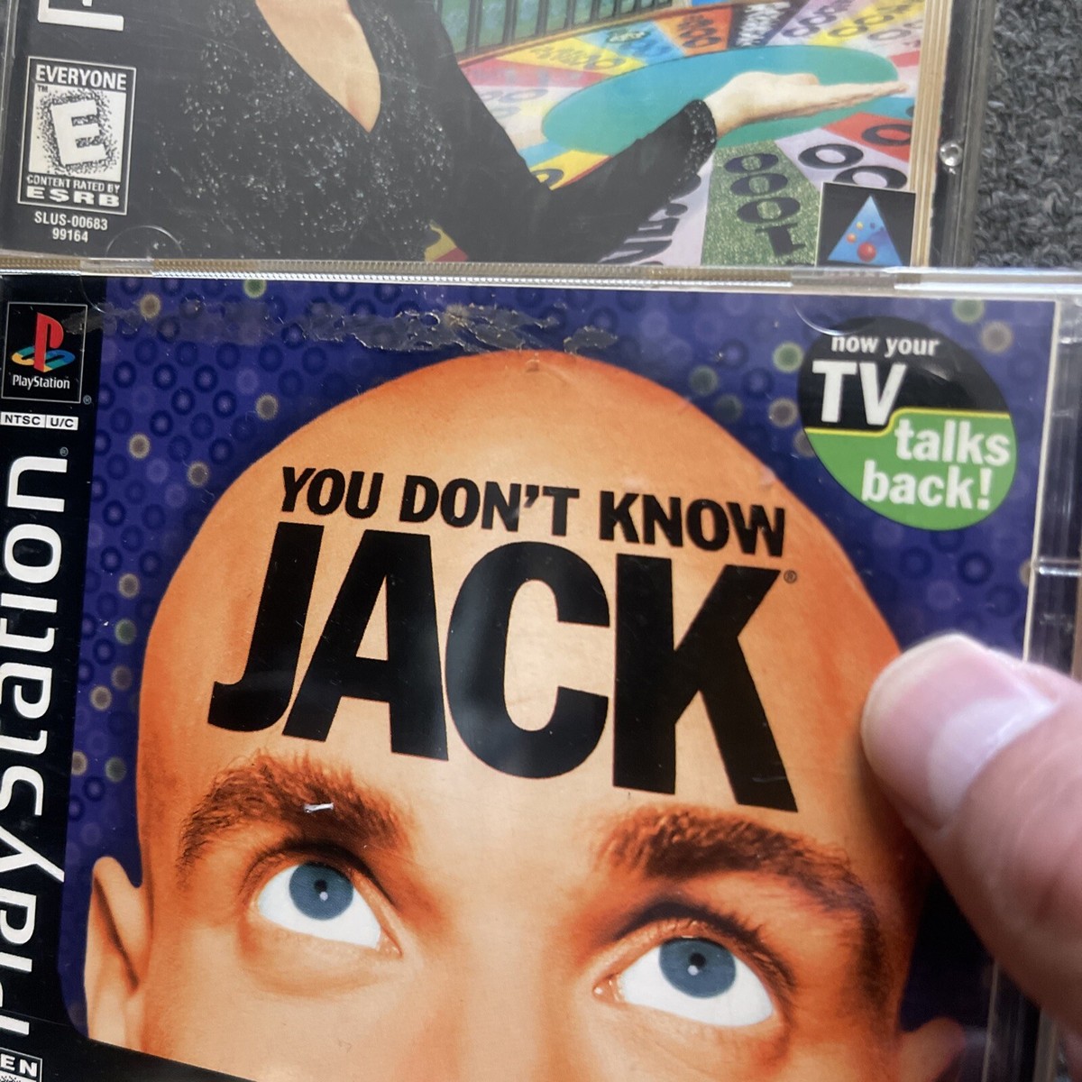 Lot De 3 Jeux PS1/PS2 : Don't Know Jack, Monopoly, Wheel Of Fortune - NTSC US