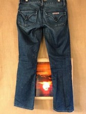 Hudson women’s dark blue jeans size 24 inseam 27” USA made stretchy cotton lycra