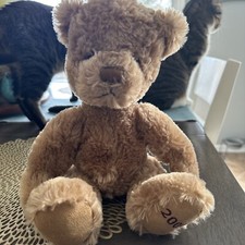 Burberry Fragrances 2009 Teddy Bear 12" Tan Brown Stuffed Animal Plush Toy
