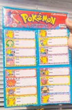 Pokemon Vintage School Stickers 1998 Very Good Conditions