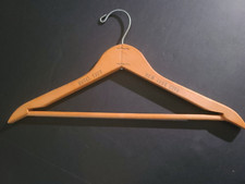 Vintage Hotel Taft New York City Wood Coat Hanger Advertising