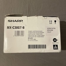 Image of Original Sharp MX-C30GTB Black Toner Cartridge (MXC30GTB)