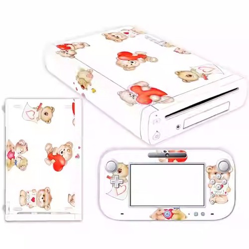 Soft Cartoon 219 Skin Sticker Cover Console & Controller for Nintendo Wii U - Picture 39 of 44