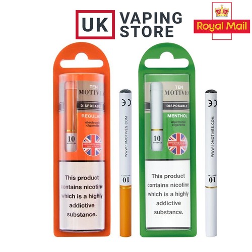 10 Motives Disposable Electronic Cigarette Instant Use Menthol