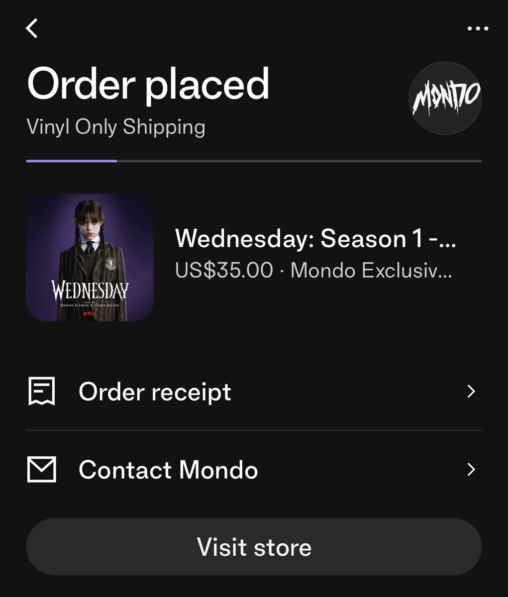 Wednesday Season 1 Music Netflix Series Mondo Exclusive Vinyl LP