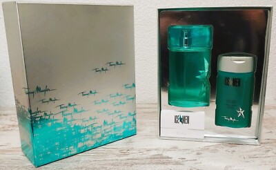 Ice Men Thierry Mugler EDT (eau de toilette) 100ml + Glacial Shower 100ml. RARE.