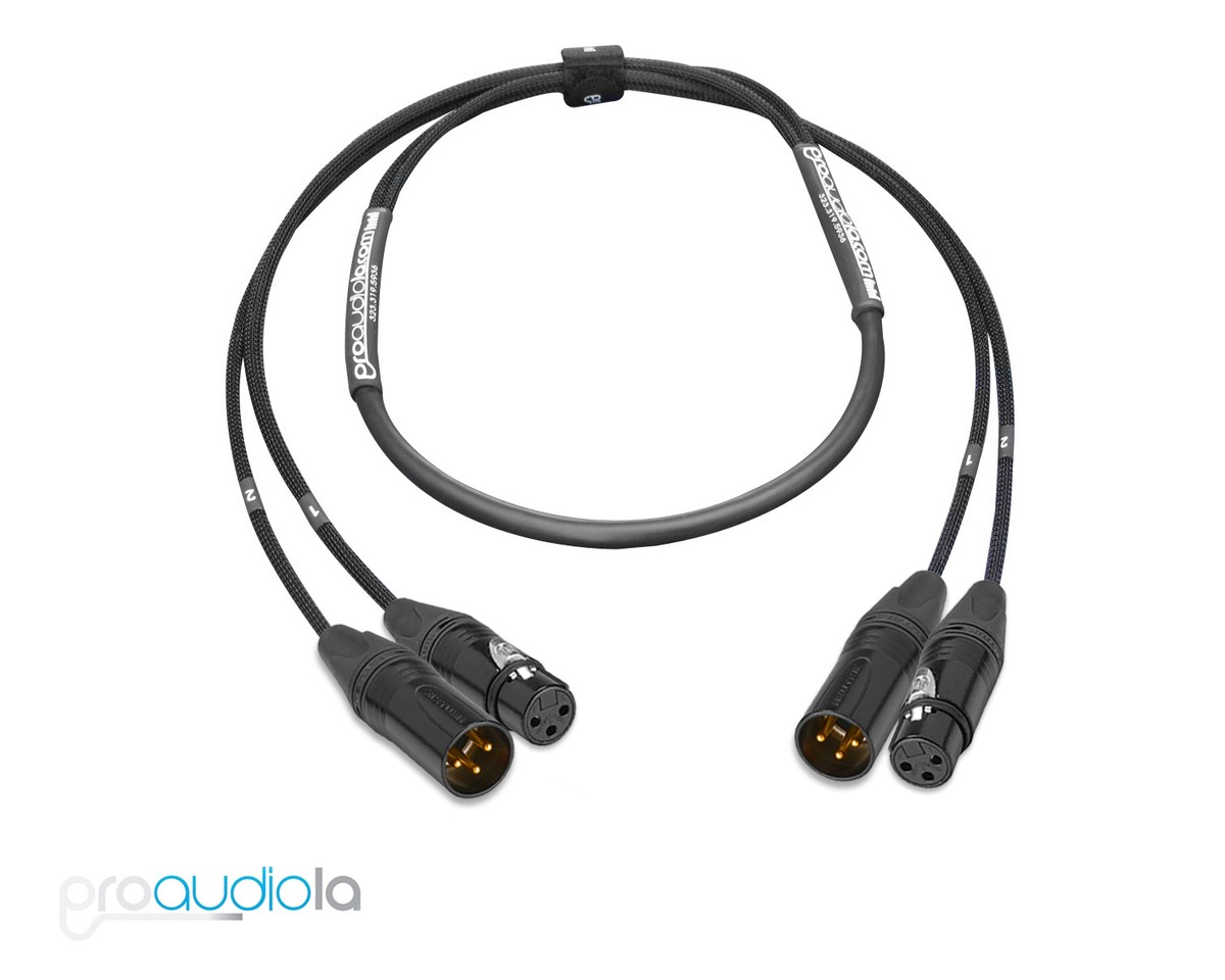 Premium Mogami 2 Channel Send Return XLR Snake w/ Neutrik Gold