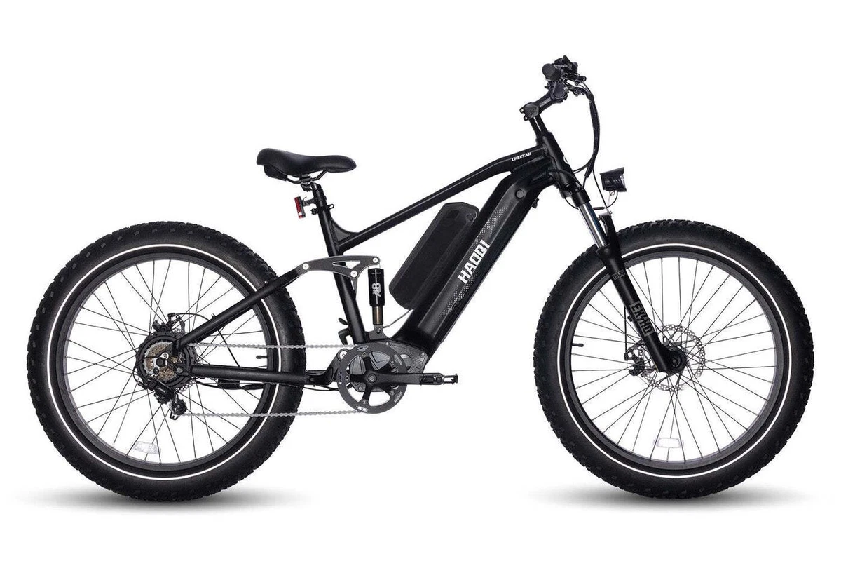 HAOQI Cheetah Full Suspension Electric Bike Dual Battery Version