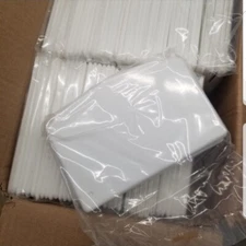 Set Of 4 -Winco Plastic Dough Scraper, Medium, White 5 1/2" X 3 3/4" (Qty 4) NEW