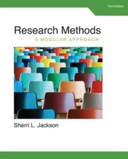 Research Methods: A Modular Approach - Paperback - VERY GOOD