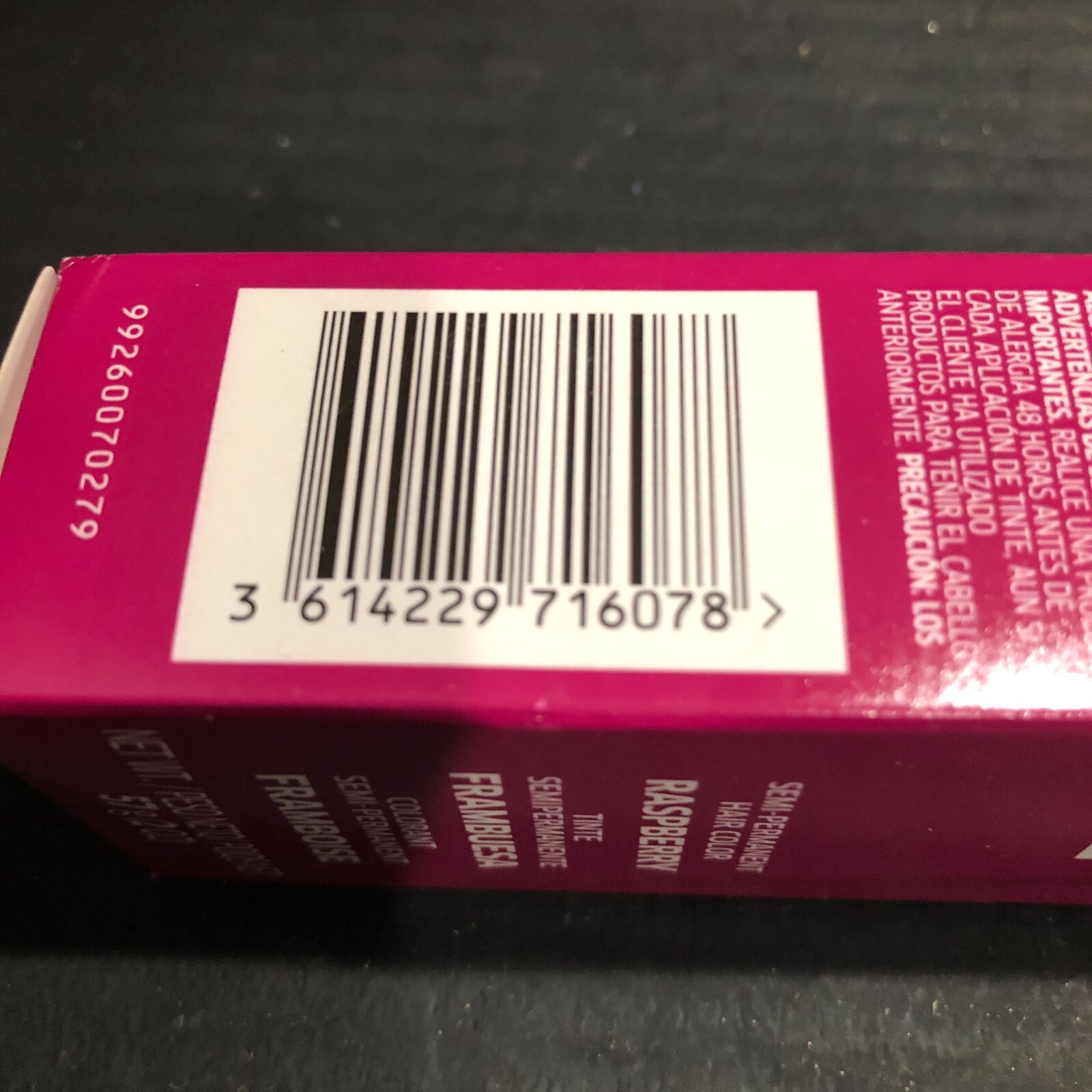 WELLA Color Charm Paints Semi-Permanent Hair Color Raspberry 2 OZ, NEW FREE SHIP