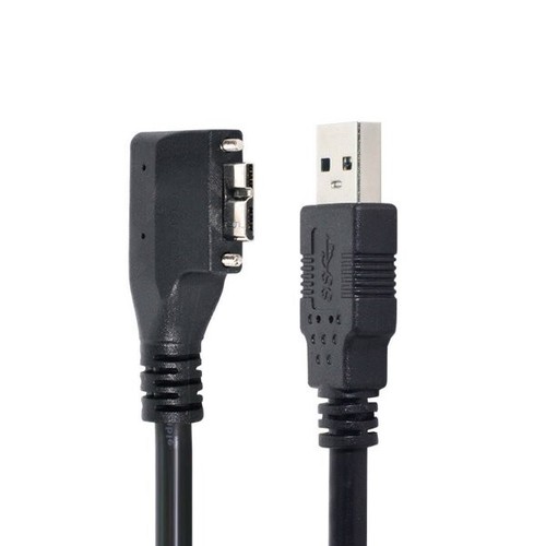 Cavo USB A-Micro B ad angolo sinistro da 1,8m