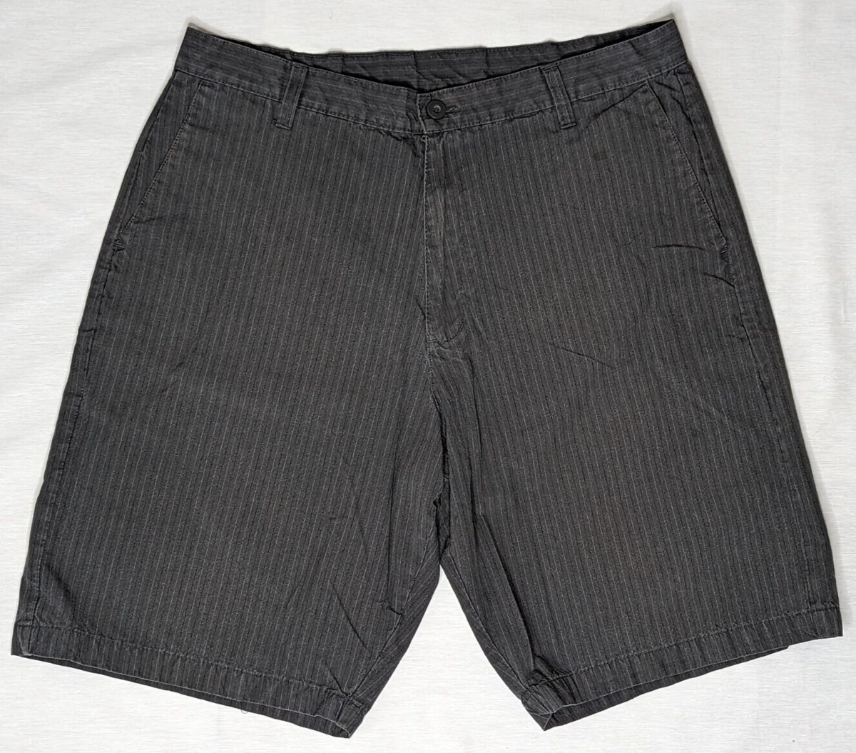 Short Habillé Homme Burnside Taille 28 - Écossais Marron, Occasion Très Bon état