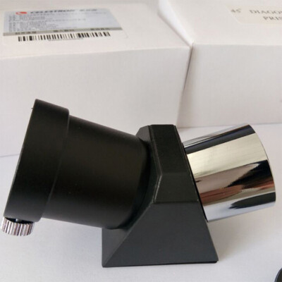 Celestron Zenithal Mirror 45 Degree Metal Prism Telescope Adapter 1.25in 31.7mm