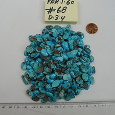 Persian Turquoise 100% Natural 363 Oval Cabochon 847 TCW