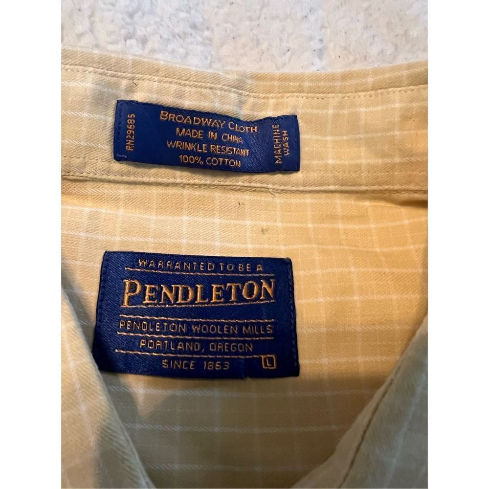 Vintage, Pendleton, button-down shirt - image 2
