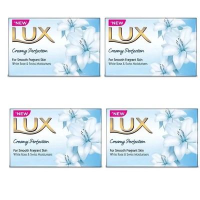 Lux International Creamy Perfection Plus Soap   Pack of 4 (75g Each) | Free Ship