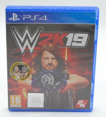 WWE 2K19 PS4 PlayStation UK PAL AJ Styles Cover Wrestling Game