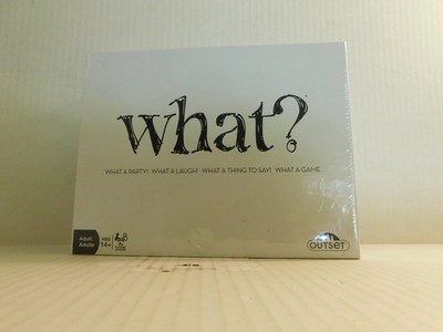What? Party Game by Outset - Adult 14+ For Over 5 Players