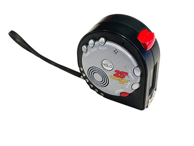 DIGITAL TAPE MEASURE, 25  SMART TAPE PRO w/ VOICE RECORDER