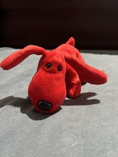 Ty Beanie Babies Baby Rover the Red Dog May 30, 1996 retired PE pellet NWT