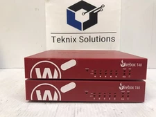 LOT OF 2 WatchGuard Firebox T-40 FS4AE5 *WORKING* *READ DESCRIPTION*