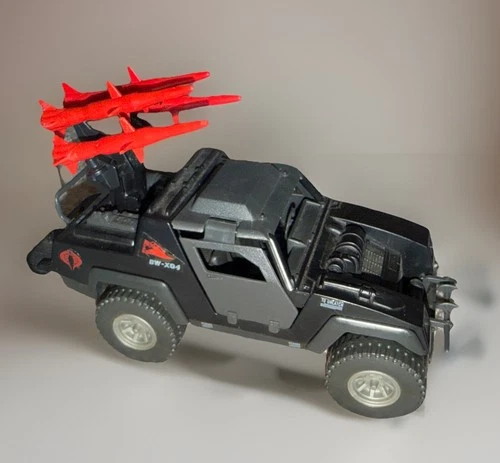 1984 GI JOE Cobra STINGER 4WD Jeep 100% Complete Hasbro ARAH Vintage Vehicle