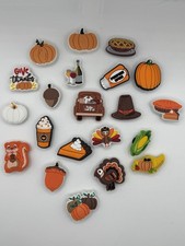 Autumn Fall Harvest Thanksgiving for Croc shoe Charm Jibbitz
