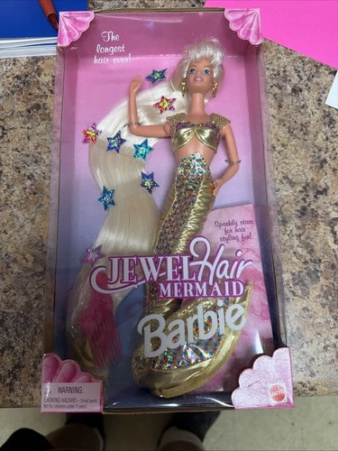 Mattel Barbie Jewel Hair Mermaid Doll - 14686 NRFB