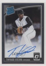 2018 Panini Donruss Optic Rated Rookie Signatures Thyago Vieira #RRS-TV Auto 1j6