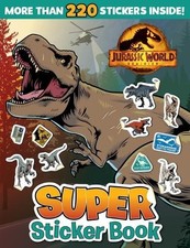 Jurassic World Dominion: Super Sticker Book Universal Paperback