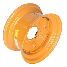 8.25" x 16.5" 6 Bolt Rim - Yellow fits Case 60XT 70XT 1840 410 420 430 D136529