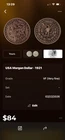 USA Morgan Dollar 1921 VF silver (10)