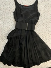 PRADA  AbendKleid Schwarz Größe 42 Italieni...